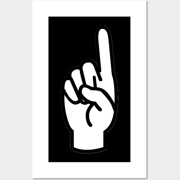 american sign language asl Wall Art by Rabie